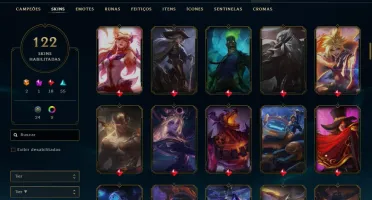 CONTA LEAGUE OF LEGENDS