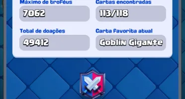 Conta clash royale