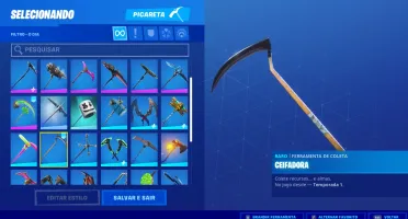 ✅ Conta Fortnite com Ceifador, Omega + Salve o mundo ✅