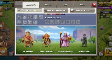 Conta cv11 clash of clans recém upada do cv10 full / LVL 114