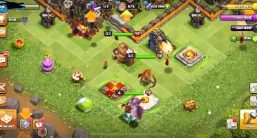 Conta cv11 clash of clans recém upada do cv10 full / LVL 114