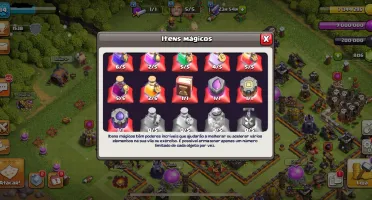 Conta cv11 clash of clans recém upada do cv10 full / LVL 114