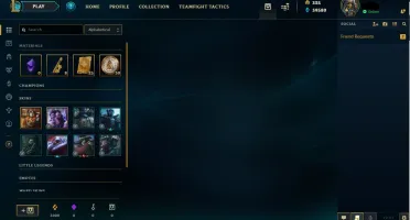 Conta Smurf League of Legends 39k de EA