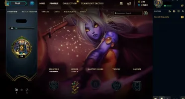 Conta Smurf League of Legends 39k de EA