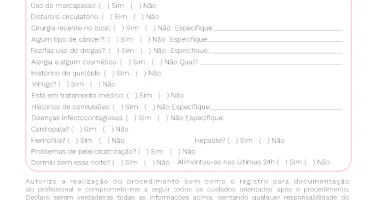 Pack fichas de anamnese pdf
