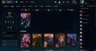 Conta Prata 3 C/ Kai'sa e Ahri Prestigio