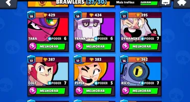 10.550 troféus, 27 brawlers, 1 lendário, a mais top do site!