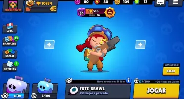 10.550 troféus, 27 brawlers, 1 lendário, a mais top do site!