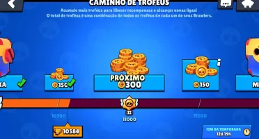 10.550 troféus, 27 brawlers, 1 lendário, a mais top do site!