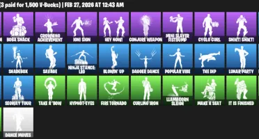 Conta Fortnite | 34 Skins | Entrega Automatica | Fa