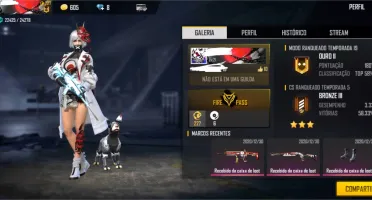 Conta com passe de elite