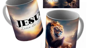 Caneca de Cerâmica Cristã - 6 Modelos