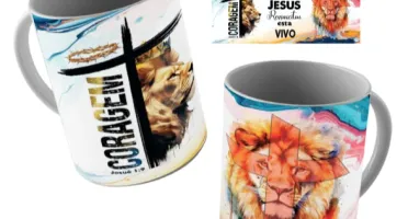 Caneca de Cerâmica Cristã - 6 Modelos