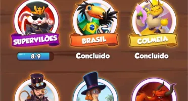 Conta coin master vila 196 com 65k de giros