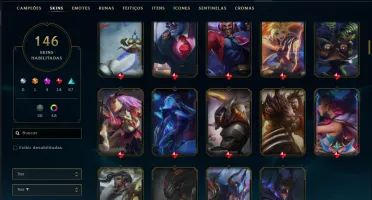 Conta League Of Legends / Unranked (Ex Mestre)