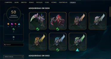 Conta League Of Legends / Unranked (Ex Mestre)