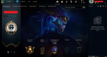 Conta gold 2 no lol com 16 skins e 54 campeões