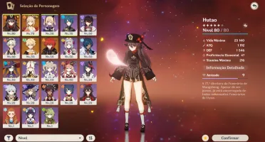 GENSHIN IMPACT / AR 47 / Hutao Diluc Mona Yoimiya