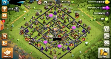 CONTA CLASH OF CLANS CV 11