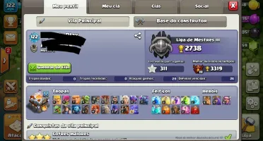 CONTA CLASH OF CLANS CV 11