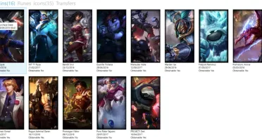 ELOSTAR: 91 CAMPEÕES - 16 SKINS