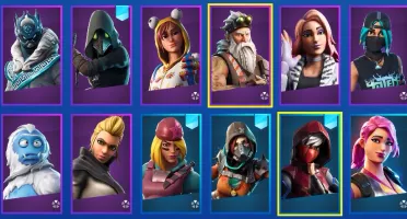Conta Fortnite - Skins de Personagens/V-Bucks/Salve o Mundo