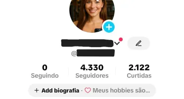 Conta Tiktok (Sem Shop) +4.300 Seguidores + Email