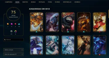 CONTA LEAGUE OF LEGENDS