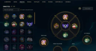 CONTA LEAGUE OF LEGENDS