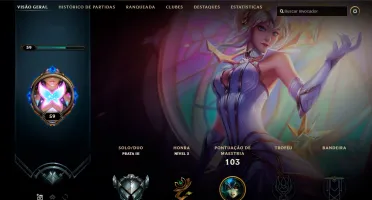 CONTA LEAGUE OF LEGENDS