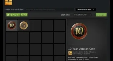 CONTA ANTIGA STEAM 20 ANOS MEDALHAS 5 E 10 ANOS DE SERVIÇO