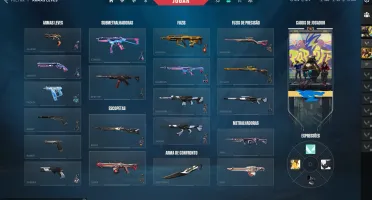 Valorant Conta Full Acesso Faca Rara do Beta