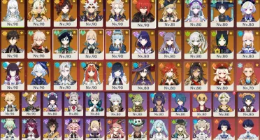 Conta Genshin - Todos os arcontes, 5* Geos e mais!