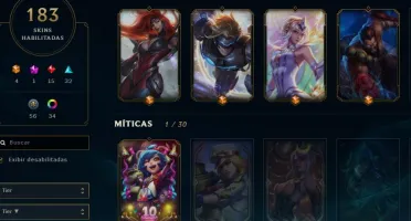 Conta League desde Season 1 - Icones e Skins raras !