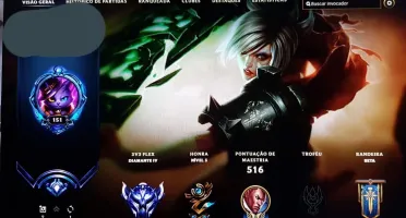 Conta Diamante 4 SoloQ/3v3 - 138 Skins
