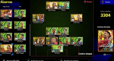 [Conta Meta Top]Messi 109+Mbappé+Gullit | Efootball Xbox/Pc