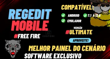 ✅ Regedit Mobile/Pc - Free Fire - Vitalício ✅ ULTIMATE