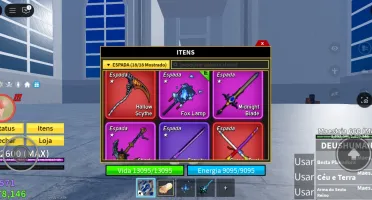 Conta Blox fruits extremamente upada com 4 raças V4 full