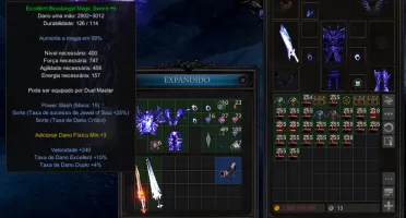 Conta Megamu - Mg 200R Lvl 1050 Str