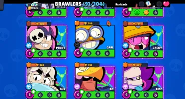 Conta Brawl Stars muito boa para upar!