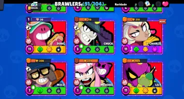 Conta Brawl Stars muito boa para upar!