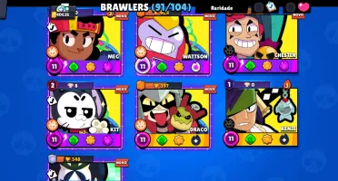 Conta Brawl Stars muito boa para upar!