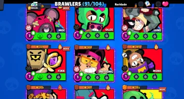 Conta Brawl Stars muito boa para upar!