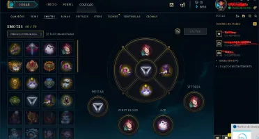 Vendo conta de League of Legends