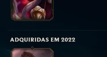 Conta Platina - League of Legends