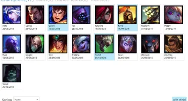 CONTA LOL UNRANKED - 17 CHAMPIONS - 3 SKINS - 6 ICONES