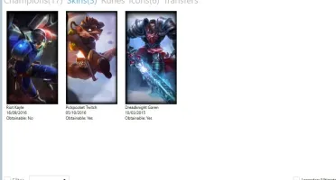 CONTA LOL UNRANKED - 17 CHAMPIONS - 3 SKINS - 6 ICONES