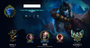 Conta League Of Legends - Platina