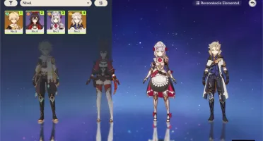 CONTA GENSHIN IMPACT AR-5 COM ALBEDO 5*