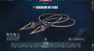 Conta valorant com kuronami